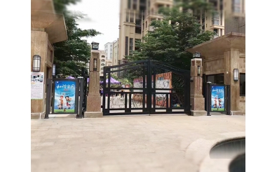惠州天翔華利苑小區應用廣告門